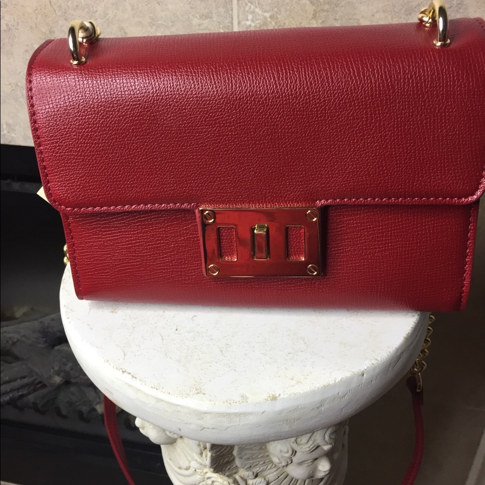 Red Crossbody purse